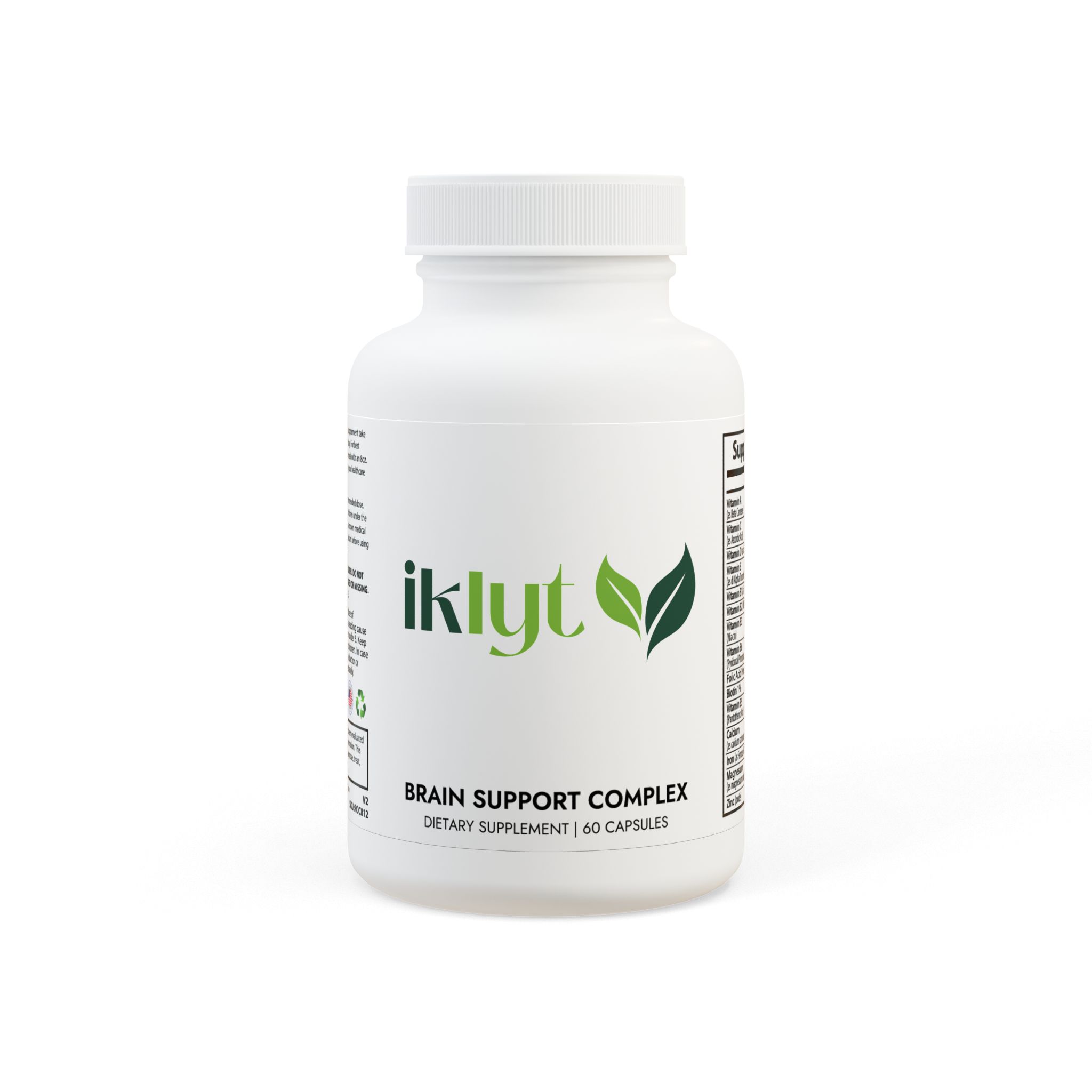 Brain Support Complex Supplement (60 Capsules)