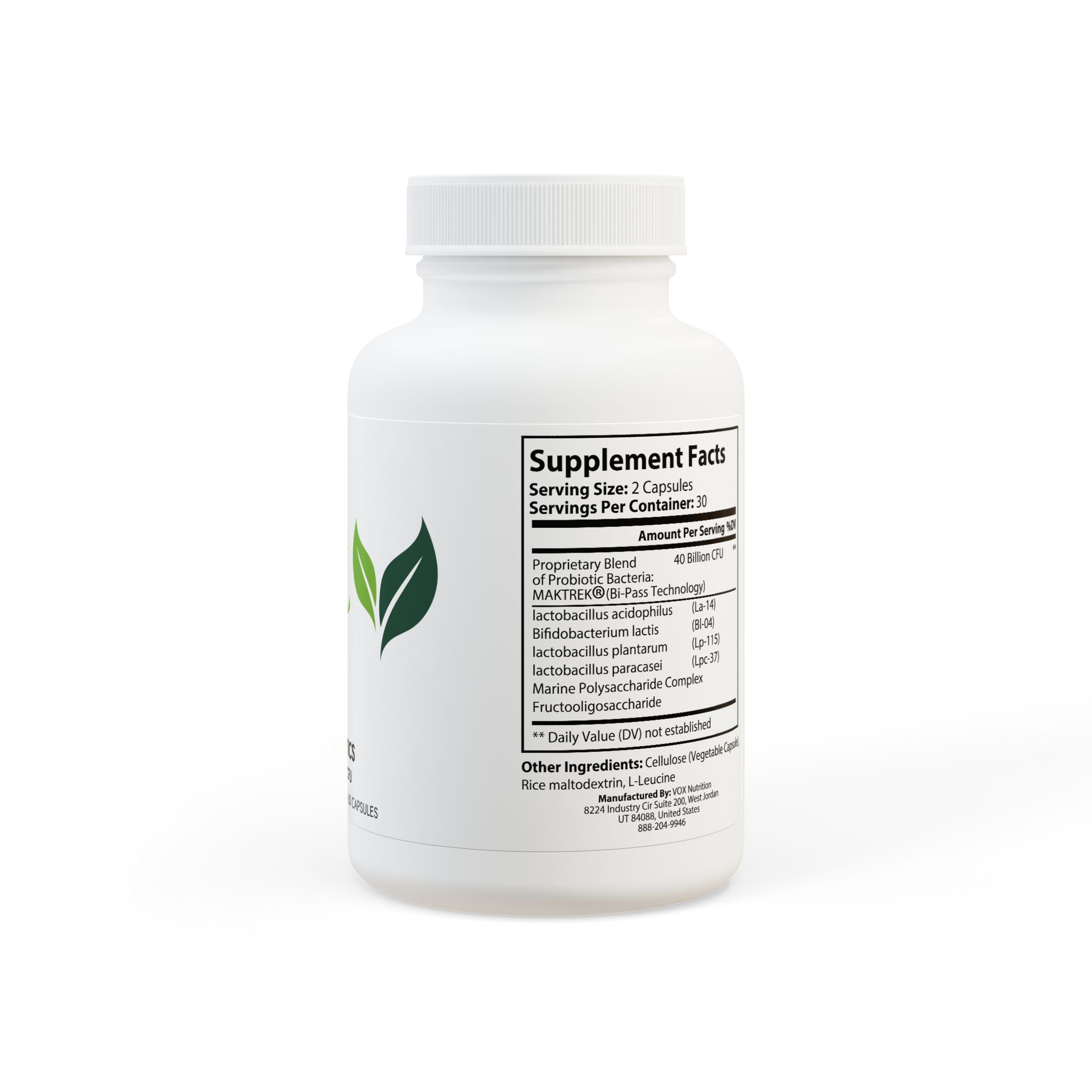 Probiotics Supplement (60 Capsules) - Image 3